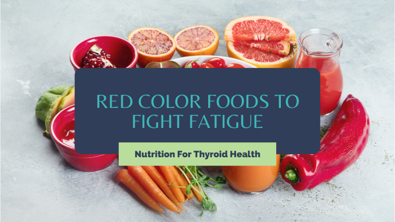 Red Color Foods to Fight Fatigue – Rock Bottom Wellness